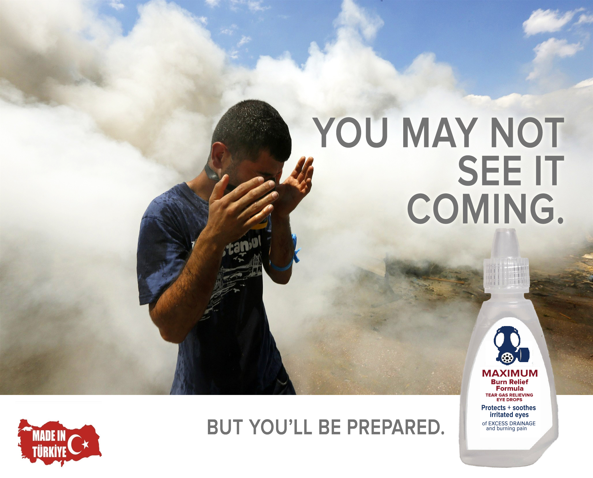 Mock Tear Gas Marketing Ads Inspired by Turkish Protests