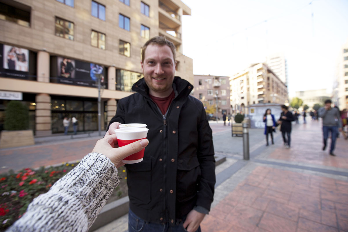 An Afternoon in Downtown Yerevan, Armenia