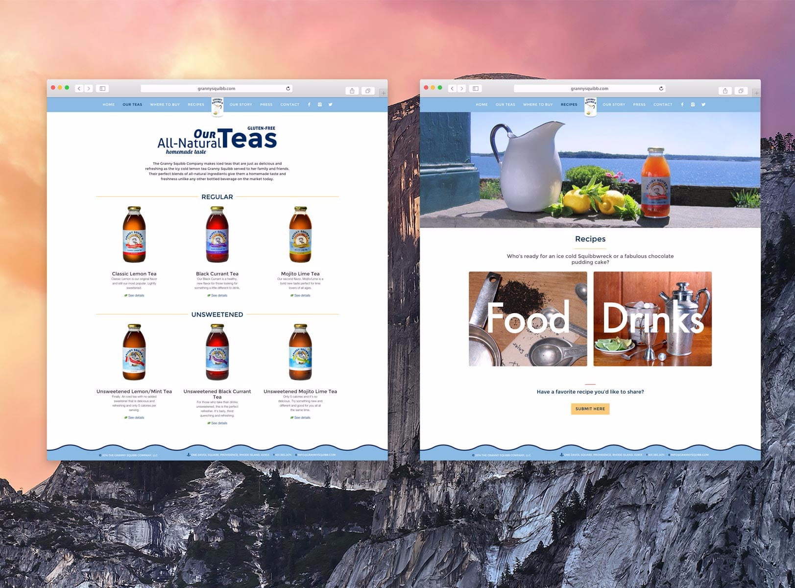 Granny Squibbs Iced Teas