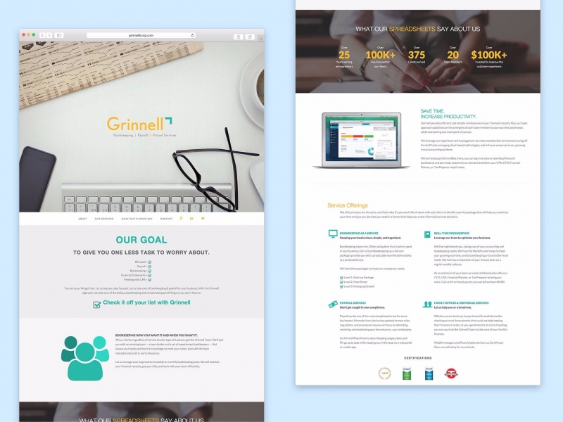 Grinnell Bookkeeping