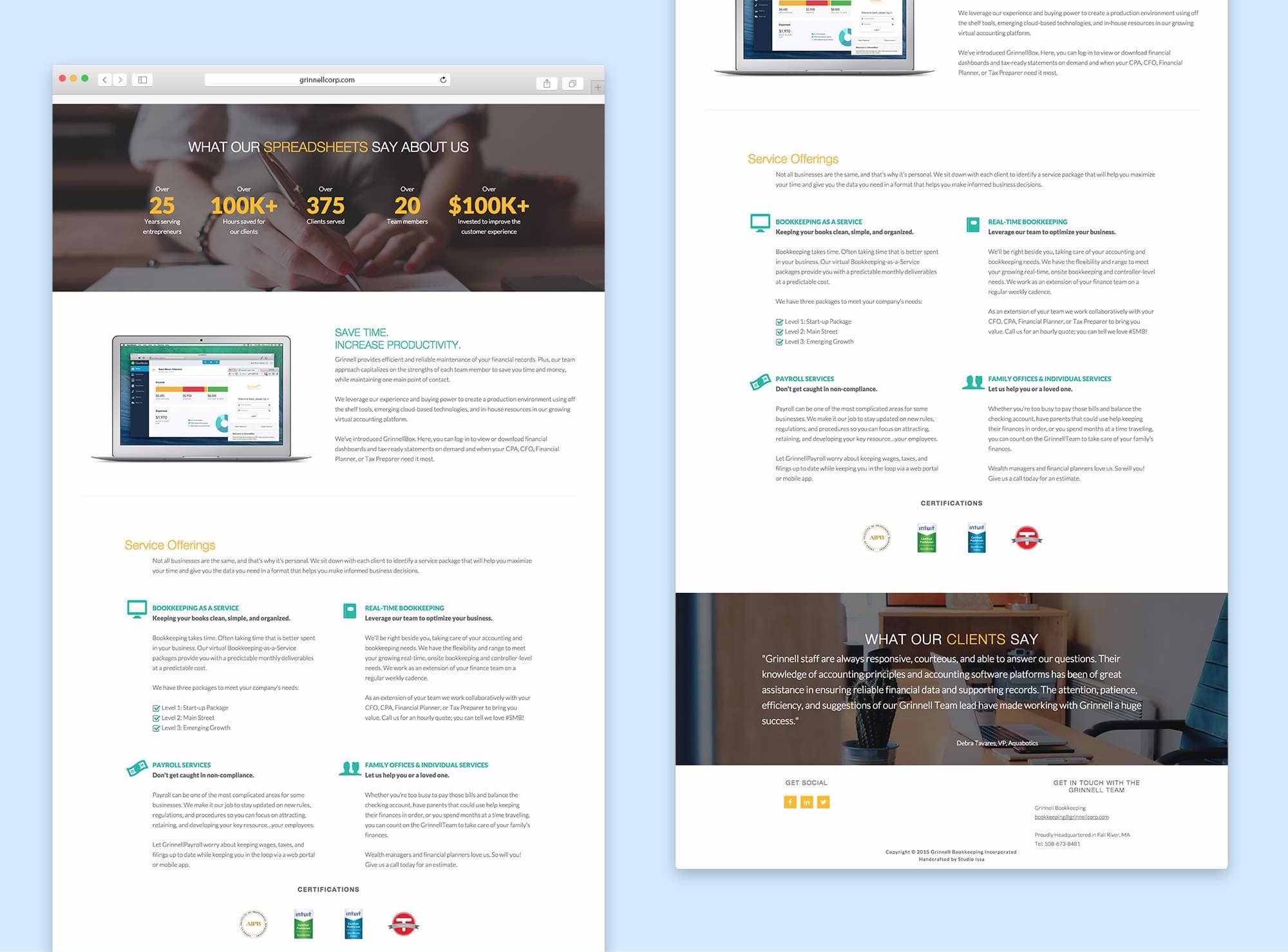 Grinnell Bookkeeping