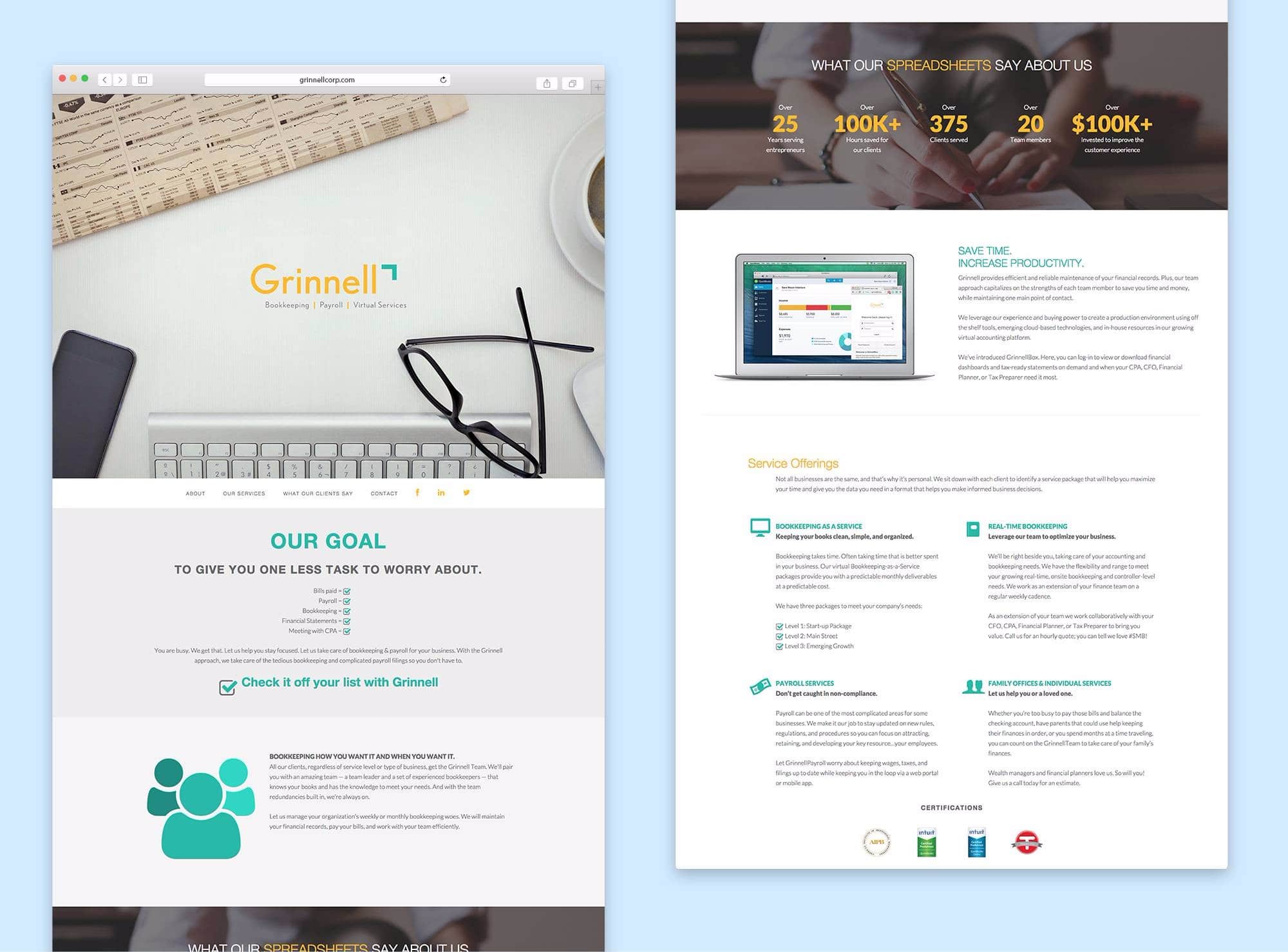 Grinnell Bookkeeping