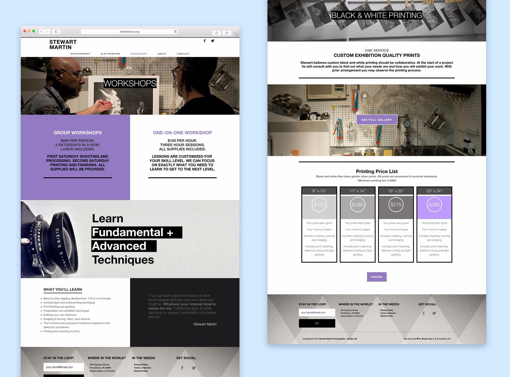 Stewart Martin Photography & Lab