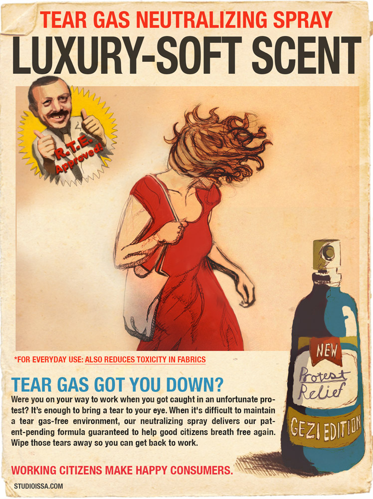 Mock Tear Gas Marketing Ads Inspired by Turkish Protests